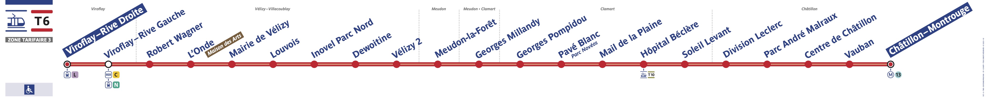 plan ligne tramway 6 paris