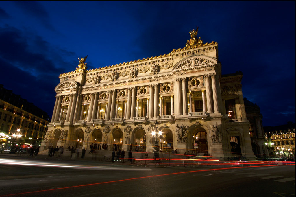 Palais Garnier de nuit