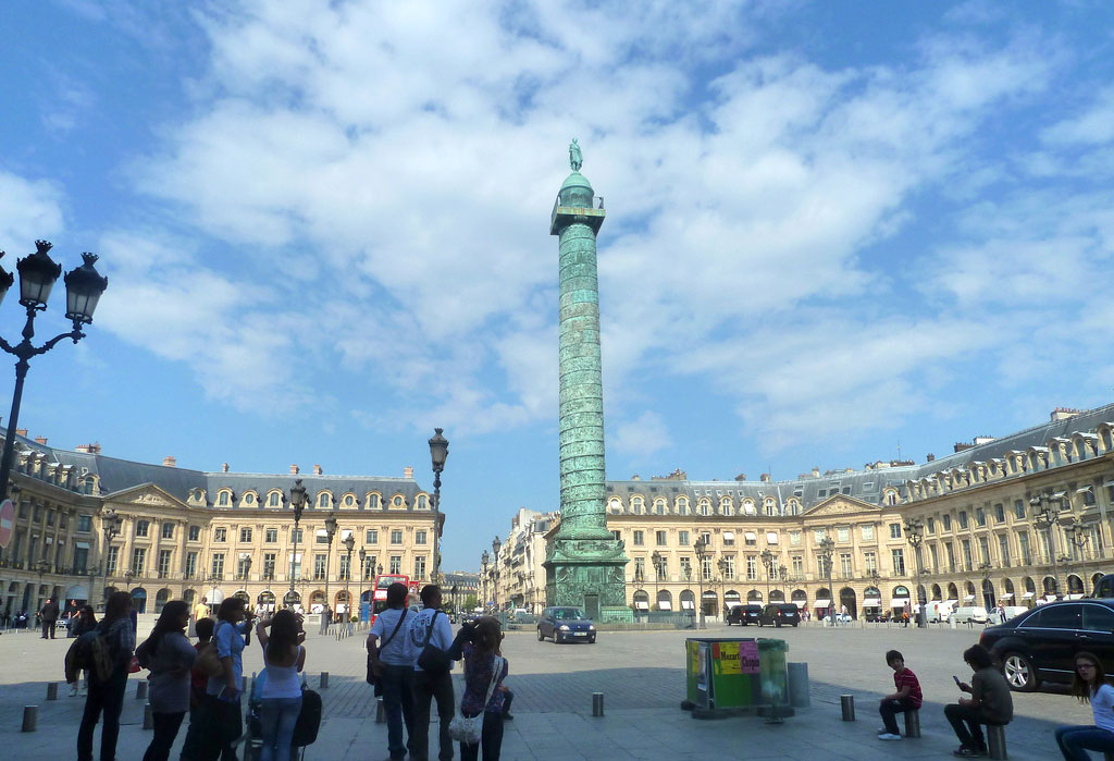 Place Vendôme et sa colonne